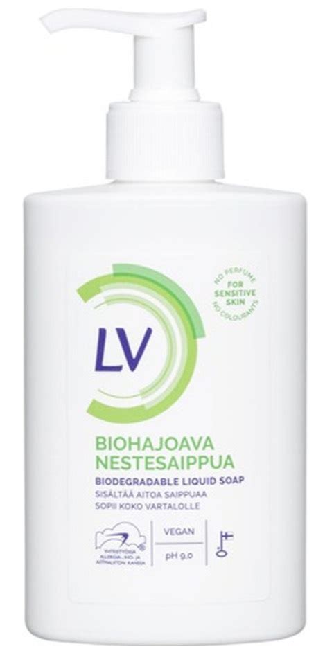 lv biohajoava nestesaippua